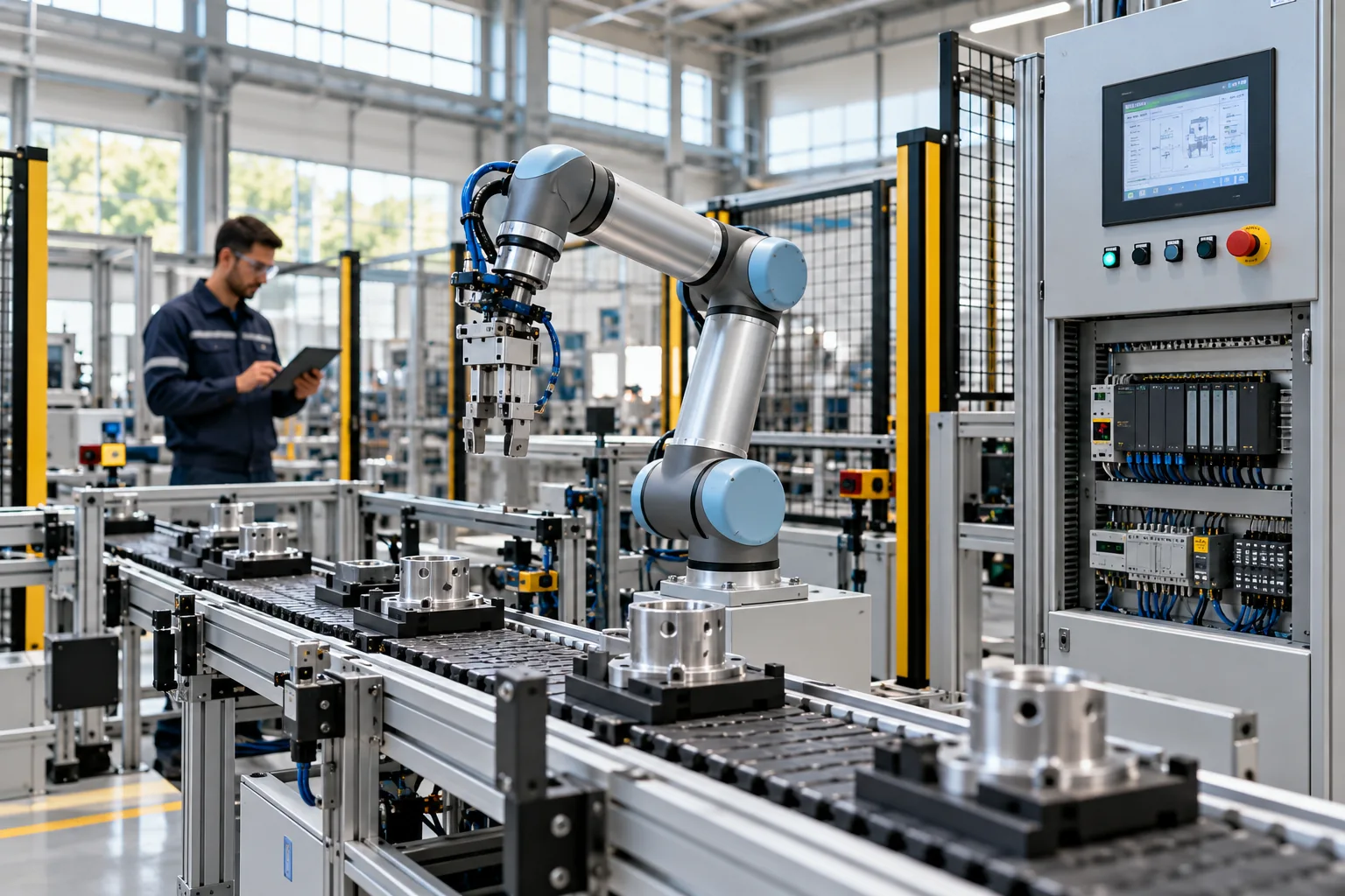 Recreación de referencia: Automatización y control industrial